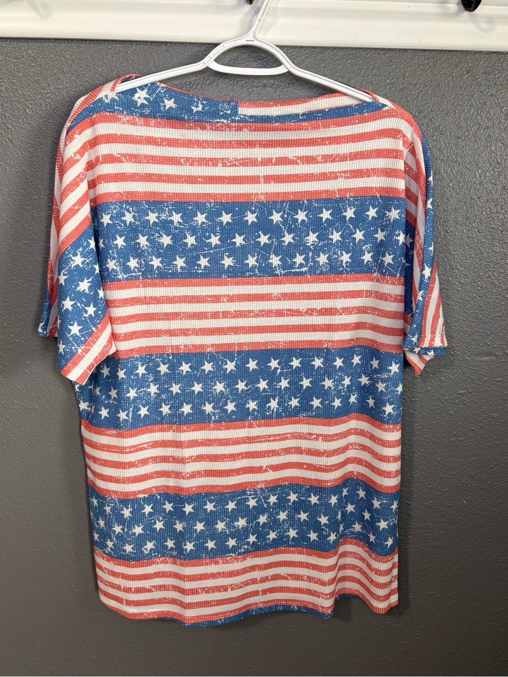 Ninexis American Flag Print Shirt size XL (SKU 236)